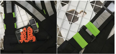Multi-pocket Vest Bag for Men, Reflective Chest Bags, outdoor sport backpack сумка мужская bolso hombre bag for men mochilas 가방