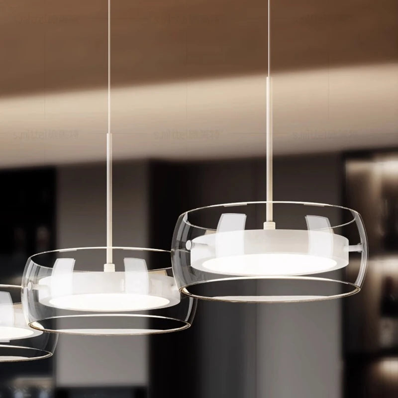 Modern home decor ring led lights pendant light lamps for living room Chandeliers for dining room hanging light indoor lighting