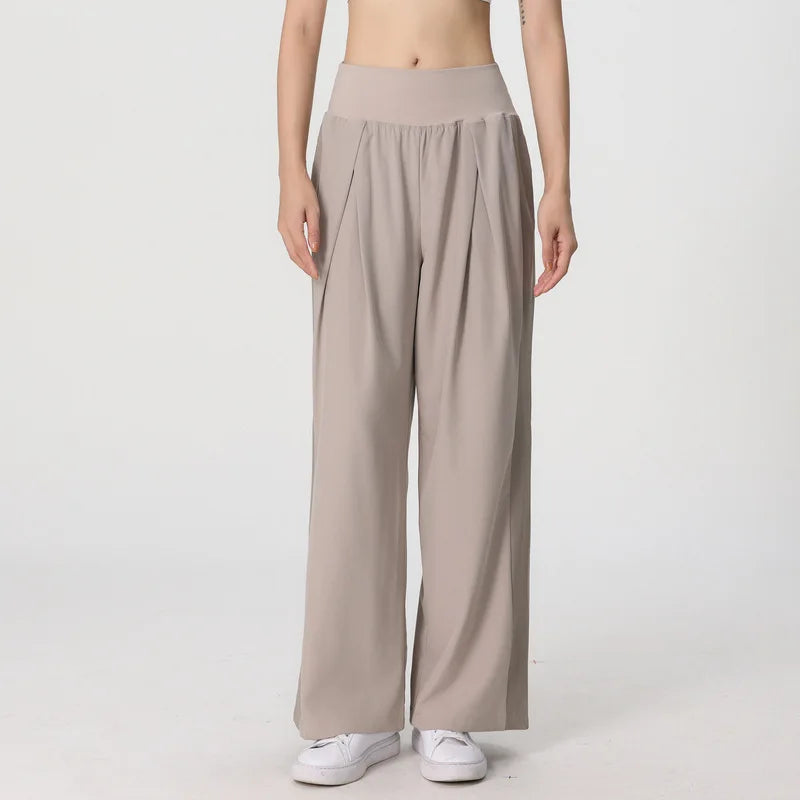 Women Wide Leg Pants Loose Fitness Yoga Pants 2024