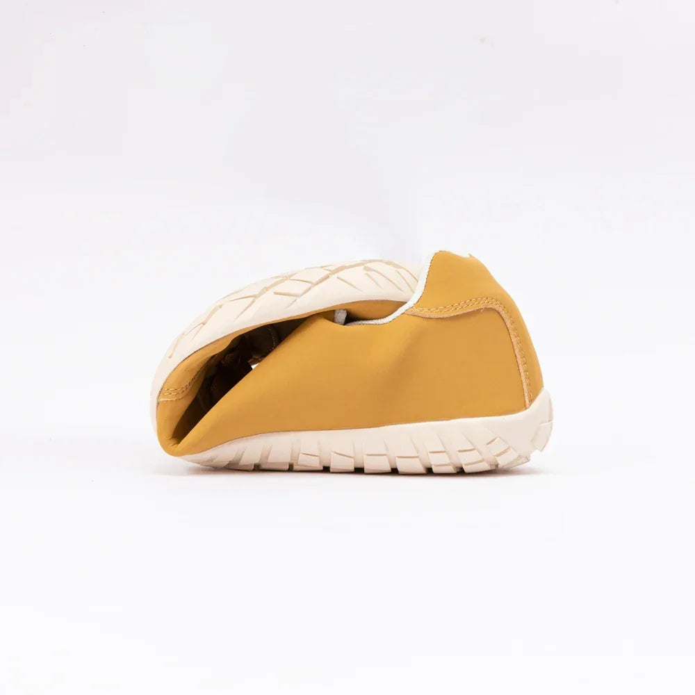ZZFABER Leather Barefoot Shoes Soft Minimalist Sneakers for Women Men Casual Shoes Unisex Sneakers