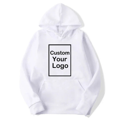 Men's and women's sports hooded sweatshirts, fashionable casual sweaters, customized, long sleeved, outdoor