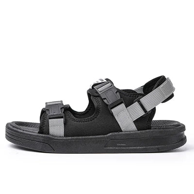 Men Sandals 2024 Trending Men's Luxury Sandals Man Summer 2024 Shiatsu Slippers Flat Sandal Beach Shoes Platform Sandals. Mens