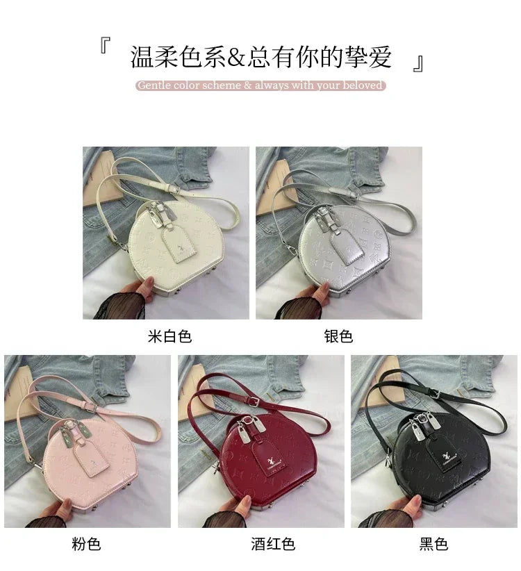 Designer Crossbody Bag Women's Luxury Leather Handbag Convertible Shoulder Purse Ladies Tote Bag For Office & Special Events