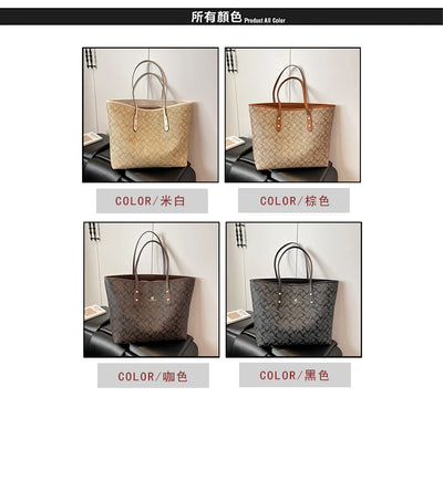 Elegant Ladies Leather Handbag Classics Women's Designer Luxury Zipper Shoulder Bag With Designer Letter Logo