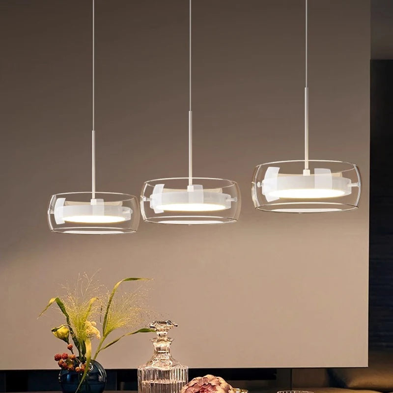 Modern home decor ring led lights pendant light lamps for living room Chandeliers for dining room hanging light indoor lighting