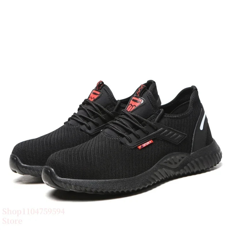 Steel safety shoes designed for men provide durable and stylish protection. Work boots combine functionality with comfort