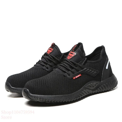 Steel safety shoes designed for men provide durable and stylish protection. Work boots combine functionality with comfort