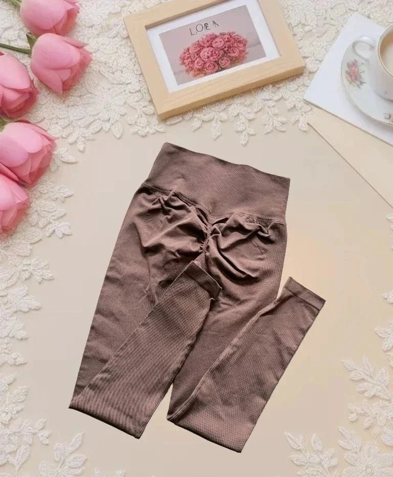 Women's Yoga 2025 Wear Fashion Skinny Breathable Seamless Elastic High Waist Fitness Pants Hip Lift Pilates Summer Hiking Pants