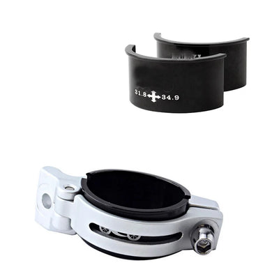 Road 28.6 31.8 34.9mm Bicycle Accessories Bike Front Derailleur Reducing Spacer Conversion Shim Gear Clamp Adapter