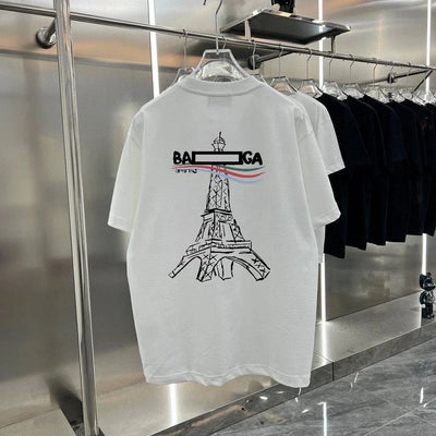 25 Printed T-Shirts Men's Summer Casual Fashion Trend High-end Short Sleeve Loose Comfortable Top Couples