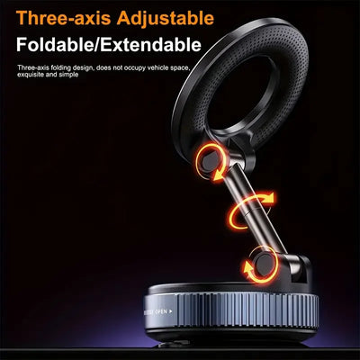 2025 New MagSafe Car Mount [ABS] Magnetic Phone Holder Car with Strong Magnets 360° Rotate and Adjustable Phone Car Mount