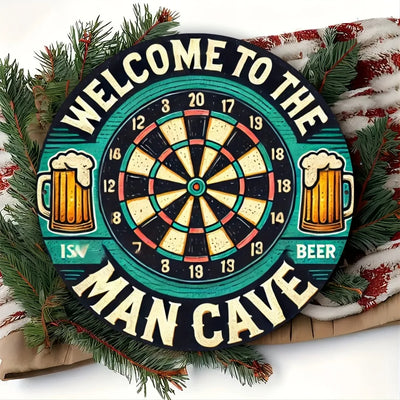 Aluminum Wall Art | Durable Indoor/Outdoor Decor for Bar, Living Room & Man Cave | Perfect Room Decor Accent (1-Pack)"