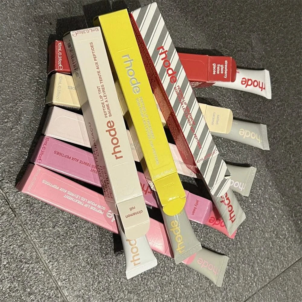 Luxury 17 Colors Soft Tube Mirror Super Model Lip Balm Long Lasting Moisturizing Makeup Lipstick Remove Dead Skin Mouth Care