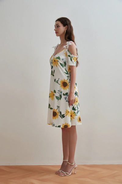 Women'S Elegant Dresses 2025 Summer New Women's Fashionable Lace V-neck classic style Dress Summer Casual Bohemian Daily dress