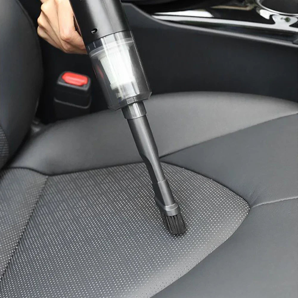 Portable Car Vacuum Cleaner Mini Dust Collector Dry Wet Dual-Use Wireless Handheld USB Charging Home Car Cleaning Appliance