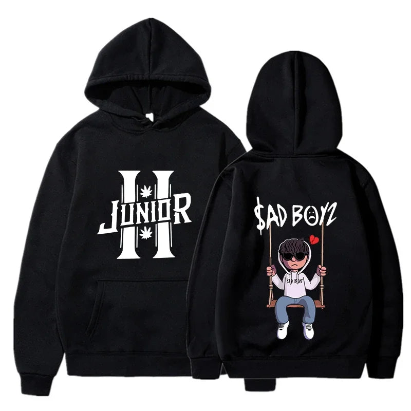 New H-printed Pattern Sweatshirts for Men and Women Short-sleeved T-shirts High-quality Streetwear