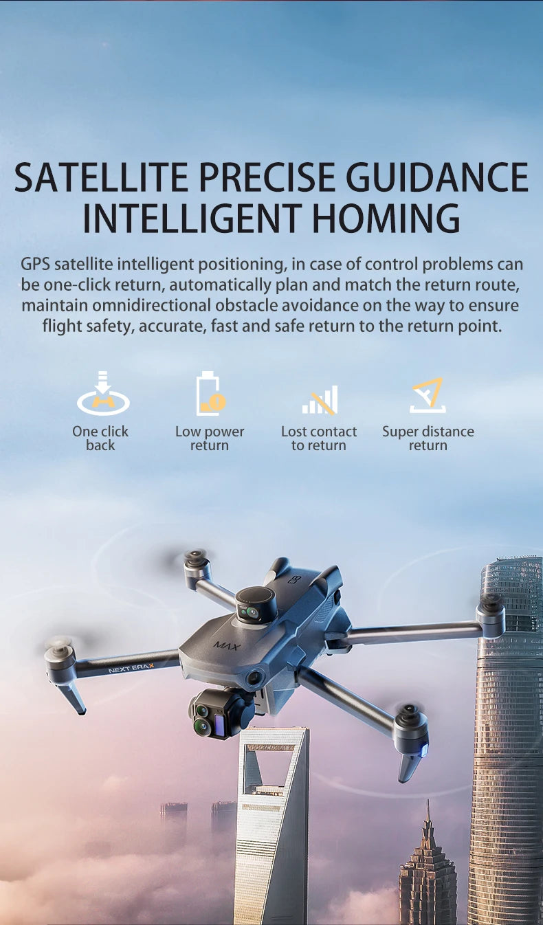 NEW P7 Max Drone 8K Camera GPS HD 5G WiFi FPV 3 Axis Gimbal EIS Professional Screen control Brushless Quadcopter RC Toy Gift