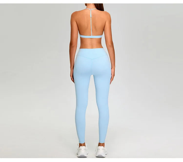 Breathable Sports Bra for Women Fitness Top Push Up Sport Bra Backless Yoga Underwear Sport Tops Running Vest Workout Gym Wear