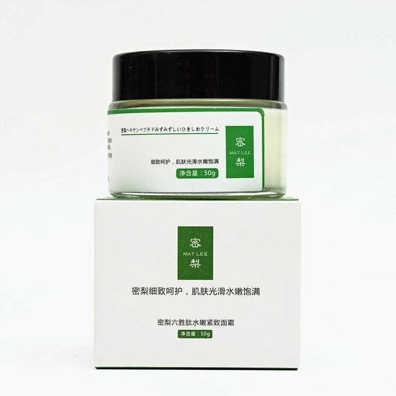 50g Six peptides Cream Firms Tightens Moisturizing Anti-Early Aging for Sensitive Skin Face And Neck