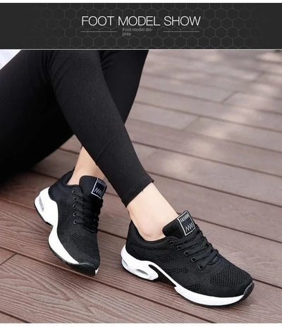 Sports Shoes for Women Spring White Breathable Casual Sneakers Summer Breathable Air Cushion Running Zapatillas Mujer Girl Shoes