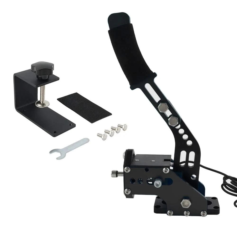 16Bit USB Handbrake SIM For G25/27/29 T500 PC Racing Games FANATECOSW DIRT RALLY Hand Brake System Red Black Blue Wear parts