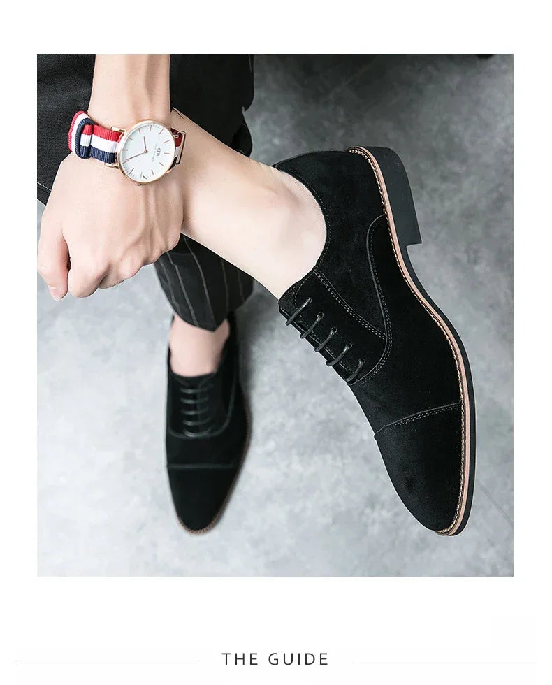 Men's Derby Shoes 2025 New Men Casual shoes  Multifunctional Comfortable Fashion Men Leather Shoes