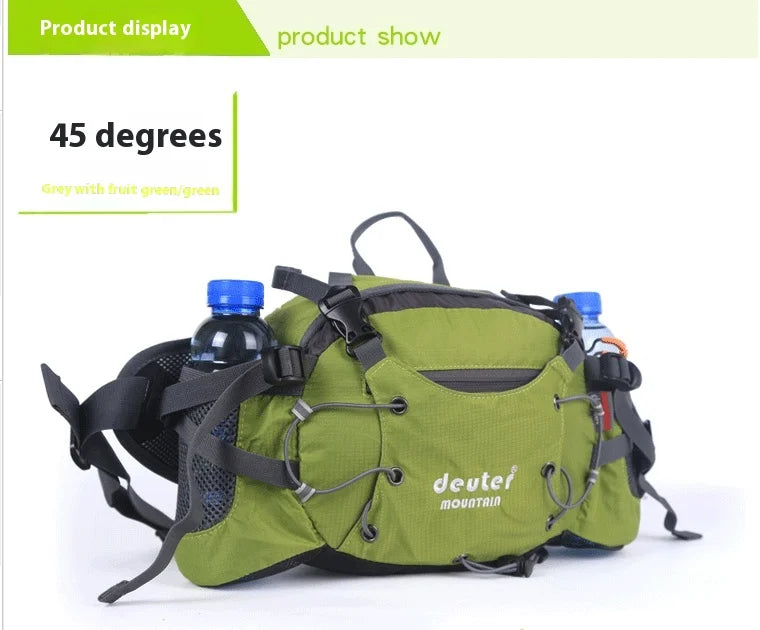 10L Sports Wais Bag Outdoor Nylon Shoulder Bag Crossbody Travel Cycling Bicycle Riding Running Handbags Climbing Men's Bags