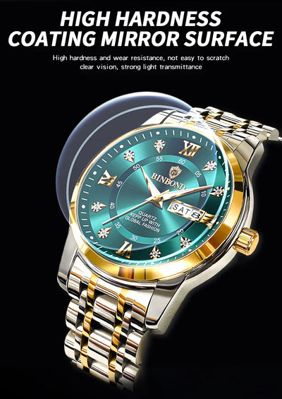 2025 Top Brand Luxury Fashion Diver Watch Men 30ATM Waterproof Date Clock Sport Watches Mens Quartz Wristwatch Relogio Masculino