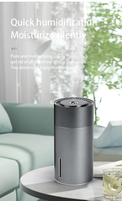 Humidifier Diffuser For Car Small 260ml Air Humidification Led Light Aromatherapy Machine Home Bedroom Big Spray