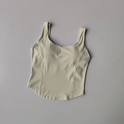 Women Sexy Sports Bra Crop Tops Tube Top Bra Female Streetwear Sleeveless Camis Seamless Sport Lingerie Tee Crop Top Sports Vest