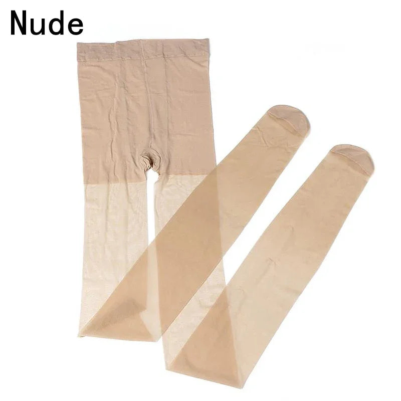 High Elastic Summer Tights Black Nude Gray Stockings Summer Sexy Women Foot Step Sheer Ultra-Thin Pantyhose Skinny Legs Tights