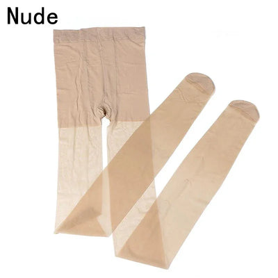 High Elastic Summer Tights Black Nude Gray Stockings Summer Sexy Women Foot Step Sheer Ultra-Thin Pantyhose Skinny Legs Tights