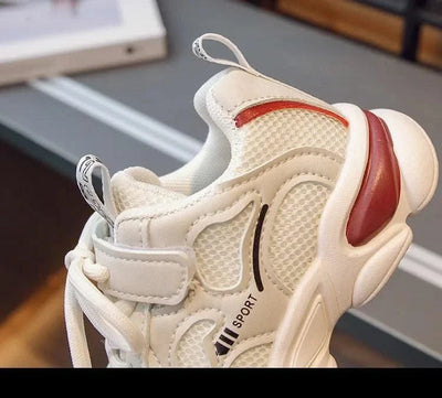 Shoes for Children Sneakers New Sports Kids Mesh Anti-slippery Sneakers Girls Vulcanized Girl Run Outdoor Training Shoes