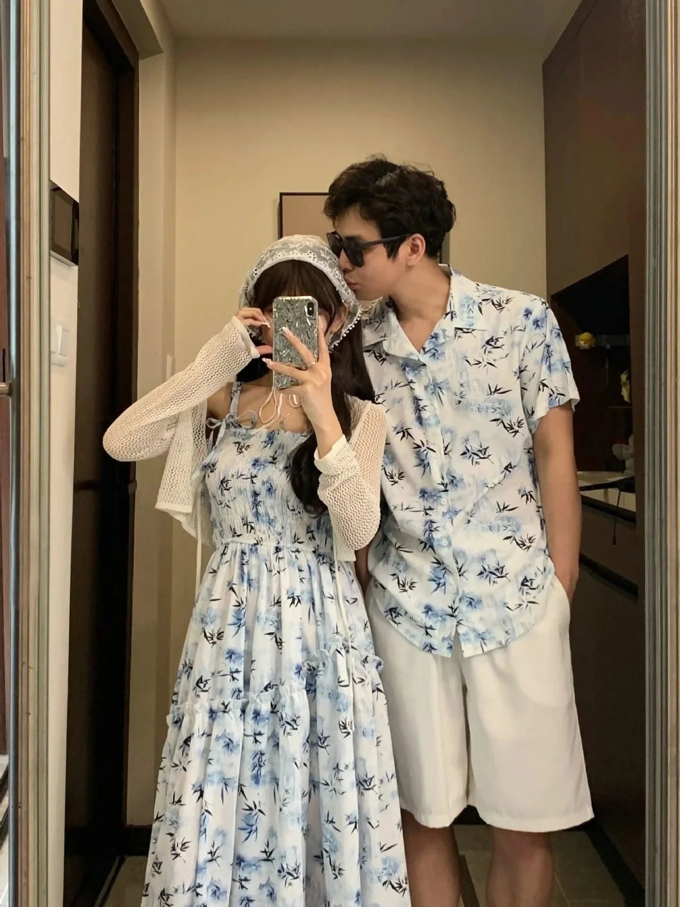 Resort Couple Look Parents and Children Summer Clothes Family Matching Holiday Clothing Mom Daughter Beach Dress Dad Son Shirts
