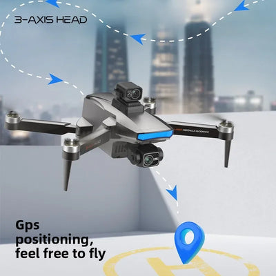new product Q7 three-axis gimbal high-definition aerial photography drone automatically returns and remotely controls avoidance