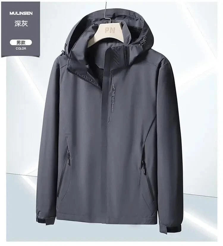 Waterproof Windbreaker Jackets For Women Men Camping Climbing Outdoor Hiking Coats Spring Autumn Unisex Outerwear