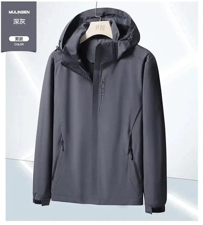 Waterproof Windbreaker Jackets For Women Men Camping Climbing Outdoor Hiking Coats Spring Autumn Unisex Outerwear