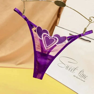 Sexy Panties Women Tong Embroidery Underwear Women Low-Rise Lingerie Girls' Thongs Women Panties Woman Clothing Underwear Female