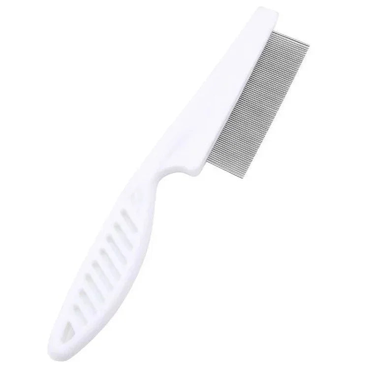 Pet Hair Shedding Comb Stainless Steel Flea Comb for Cat Dog Pet Comfort Cats Hair Grooming Comb Dog Cat Fur Removal Brush