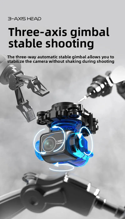 new product Q7 three-axis gimbal high-definition aerial photography drone automatically returns and remotely controls avoidance