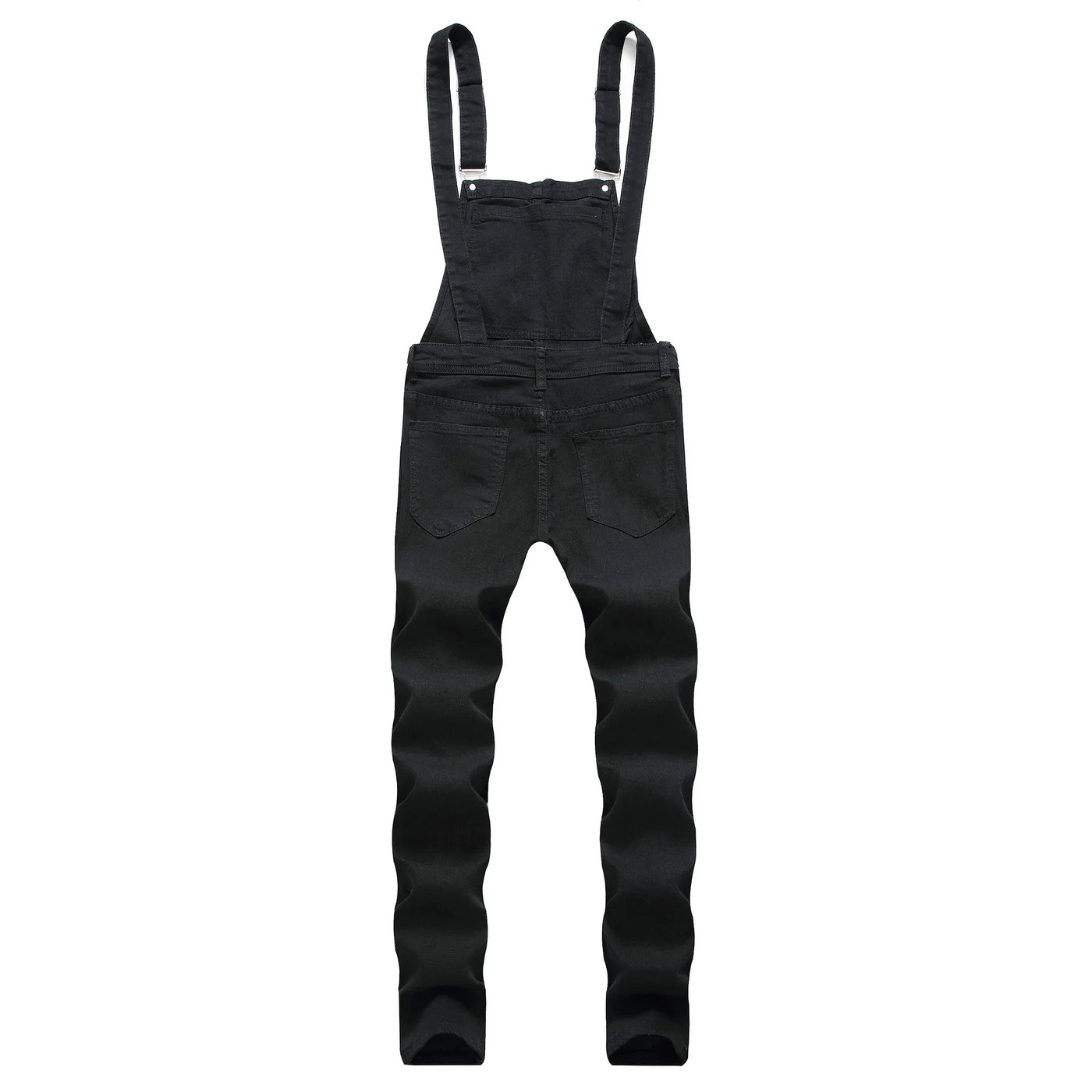 Men's Spring and Autumn Jeans, New Style Retro Casual All-match Ripped Dungarees, Fashionable High Street Trendy Brand Dungarees