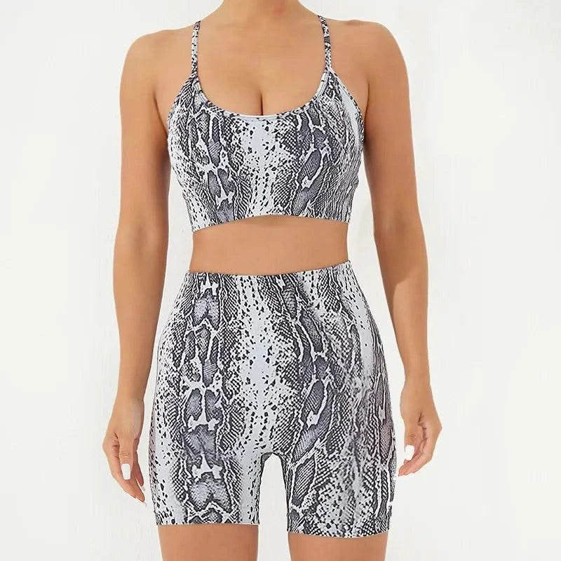 Women's Fitness Clothing Gym Sport Outfit for Woman Sweatsuit Lady Sets Womens Clothes Gym Women 2 Piece Set Outfit Sports Bra
