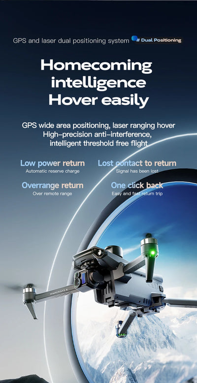 Wing 6 Professional Drone With 8K Camera GPS 3-Axis Gimbal 360 Obstacle Avoidance Touch Screen FPV Brushless RC Dron Boy Toy