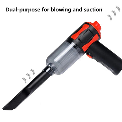 Portable Car Vacuum Cleaner  Wireless Handheld High Power Auto Vacuums Pet Home & Car Dual Use Vacuum Cleaners Low Noise USB NEW