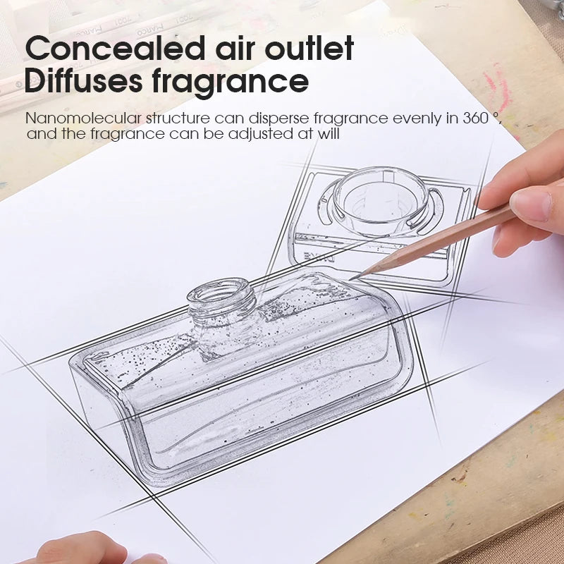Car Fragrance Aromatherapy Diffuser Car Scents Air Freshener Eliminate Car Odors Long-Lasting Scent Indoor And Home Use