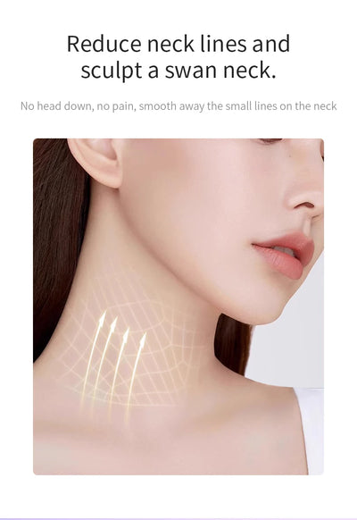 Neck LED Mask Photon Anti-Wrinkle Skin Tightening Neck Beauty Device Skin Care Brighten Rejuvenation Neck Wrinkle Remover
