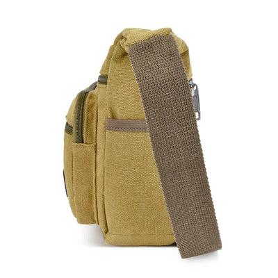 Men Canvas Shoulder Bags Casual Tote Travel Men's Crossbody Bag Luxury Messenger Bags Fashion High Quality Handbag