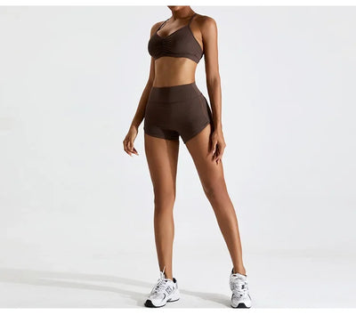 Sexy Scrunch Sports Bra Gym Top Women Running Back Cross Top Women Sportswear Yoga Underwear Fitness Workout Yoga ClothingWomen