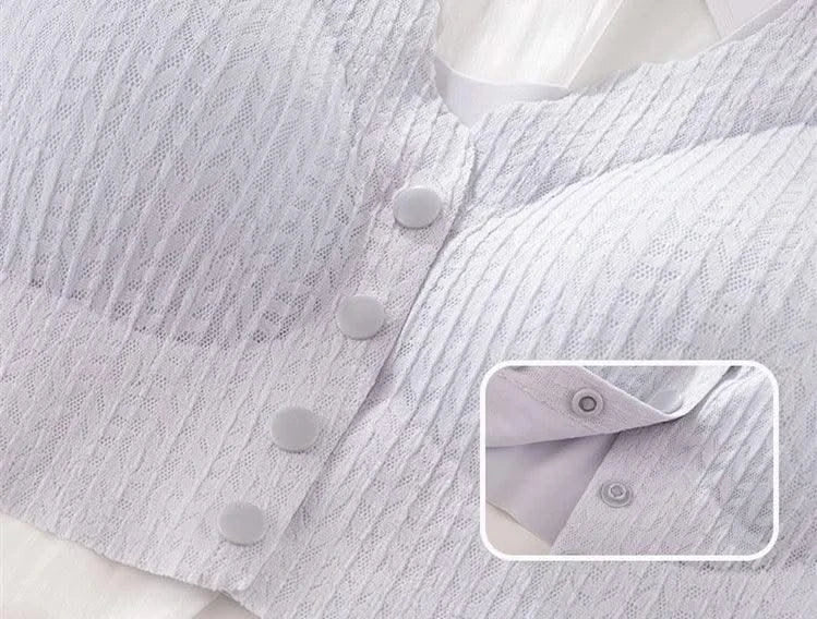 Pregnant Women's Breast-feeding Bra, Front-buttoned, Sexy, Breast-retracting, Anti-sagging, Seamless, Beautiful Back Bra, Thin