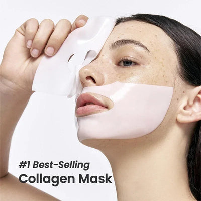 Bio Collagen Facial Mask Shrink Pores Deep Hydrating Overnight Mask Moisturizing Refreshing Brightening Face Korean Skin Care